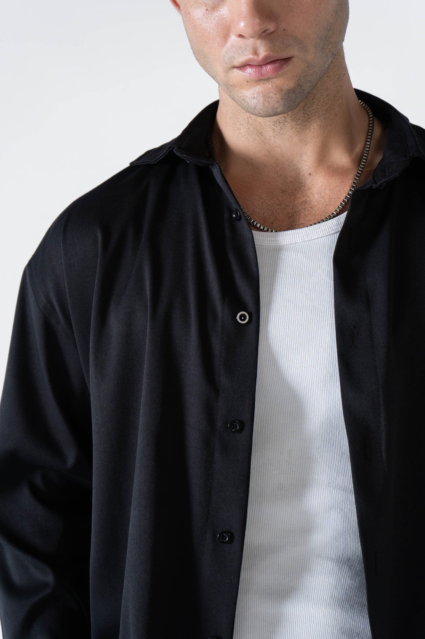 Black Long Sleeve Shirt - oddegypt