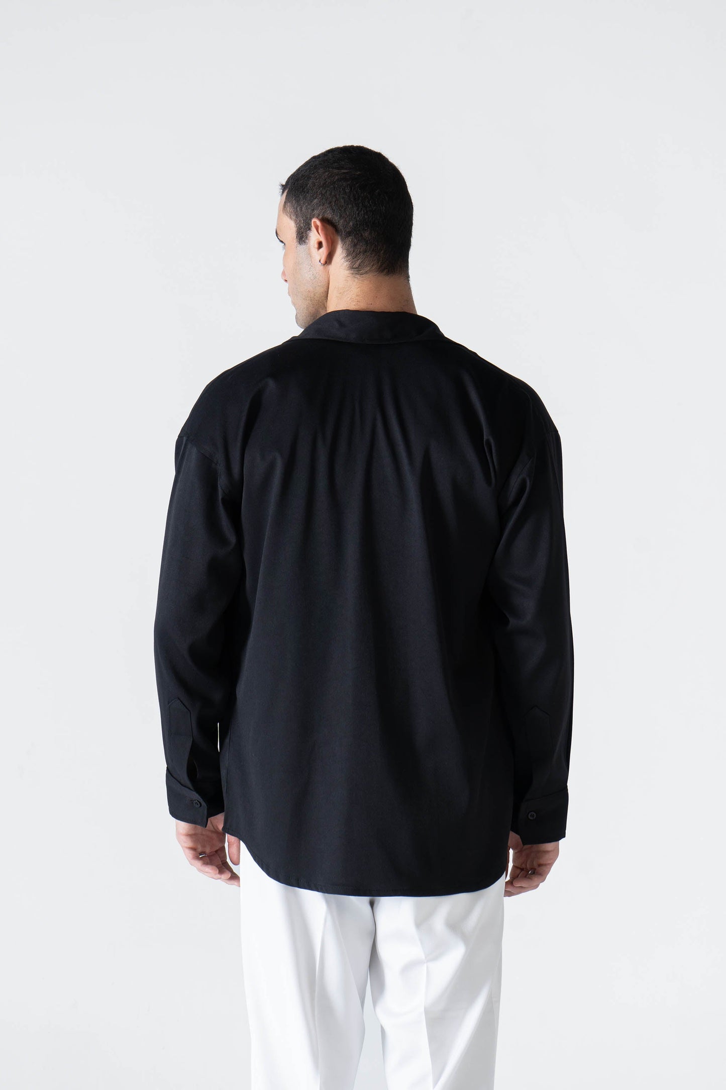 Black Long Sleeve Shirt - oddegypt