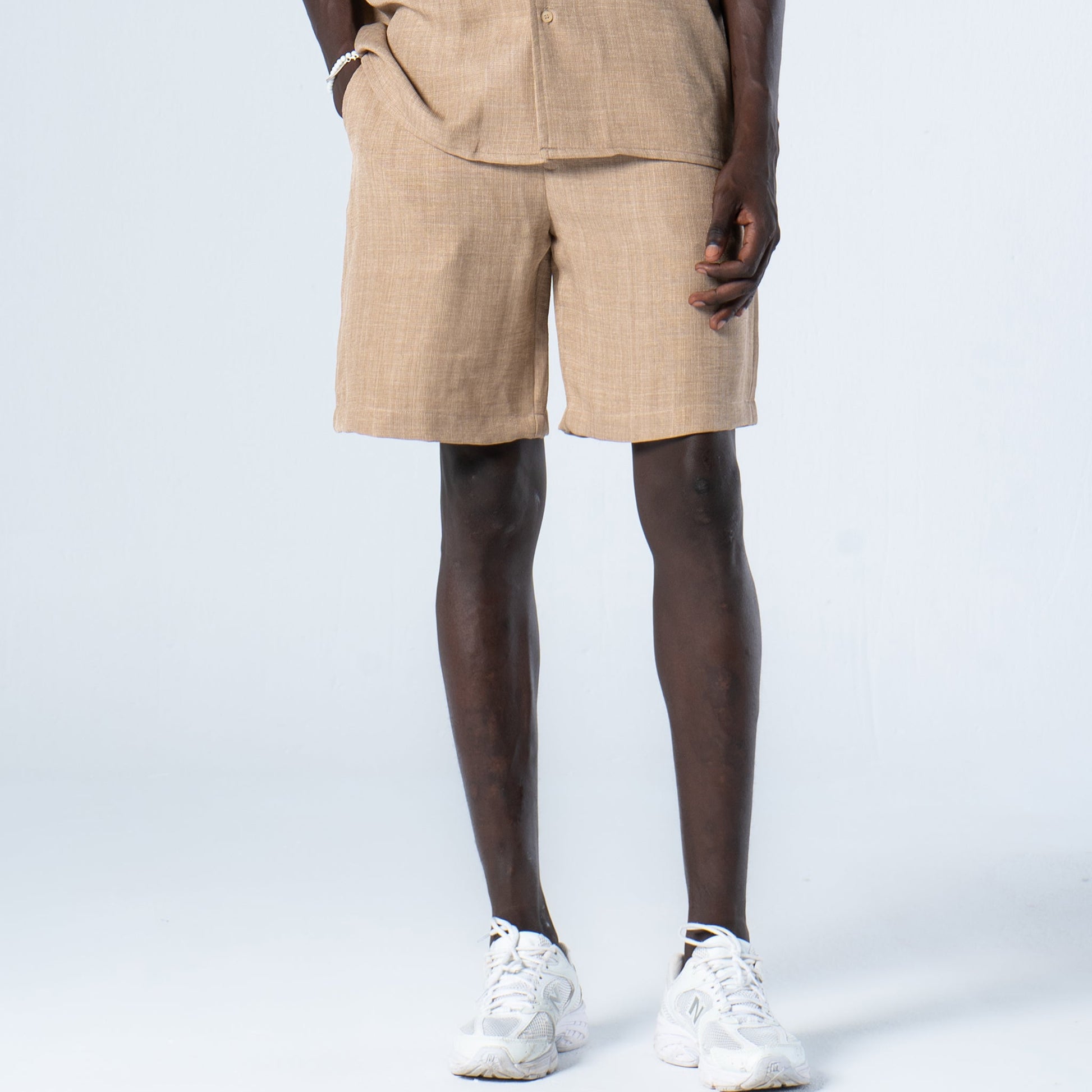 Desert Sand linen shorts - oddegypt