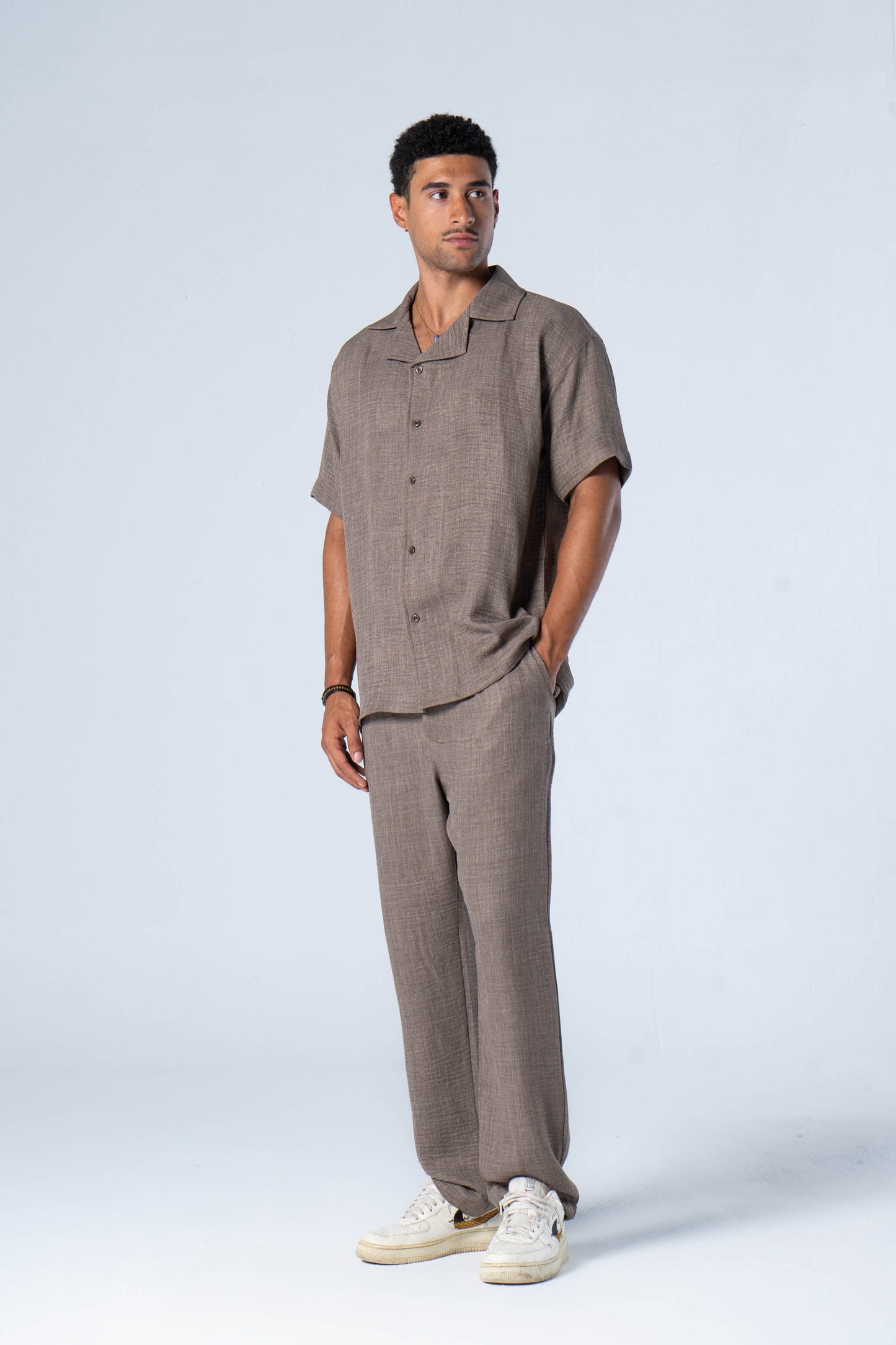 Forest Wood linen pants - oddegypt