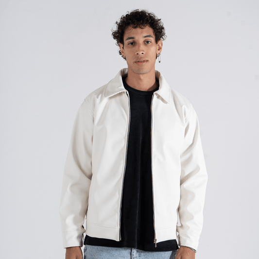 Frost Bound Leather Jacket - oddegypt